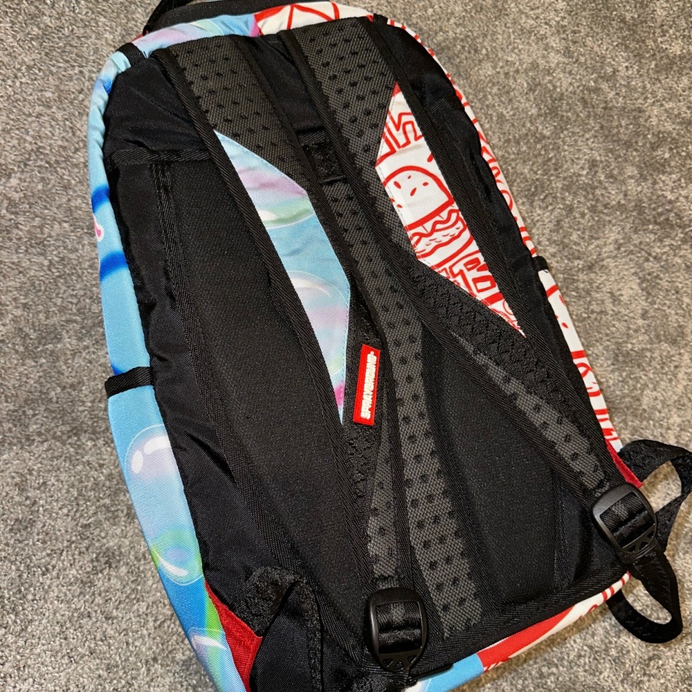 Sprayground Limited Edition SpongeBob Shark Teeth Backpack - Picture 3 of 7